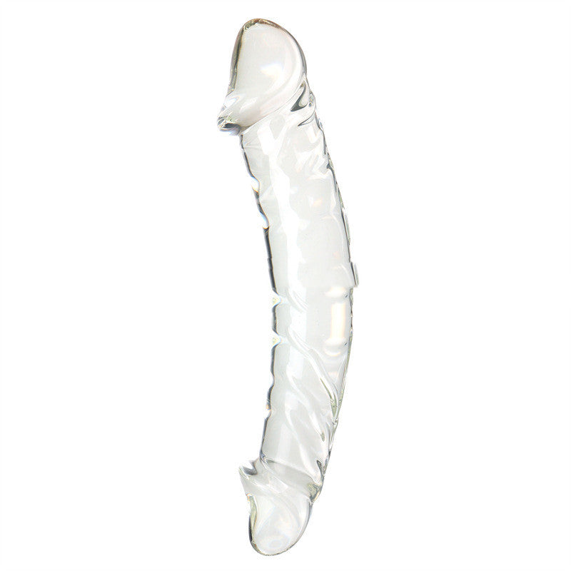 Thick Blue Pattern Bump Double-headed Toy