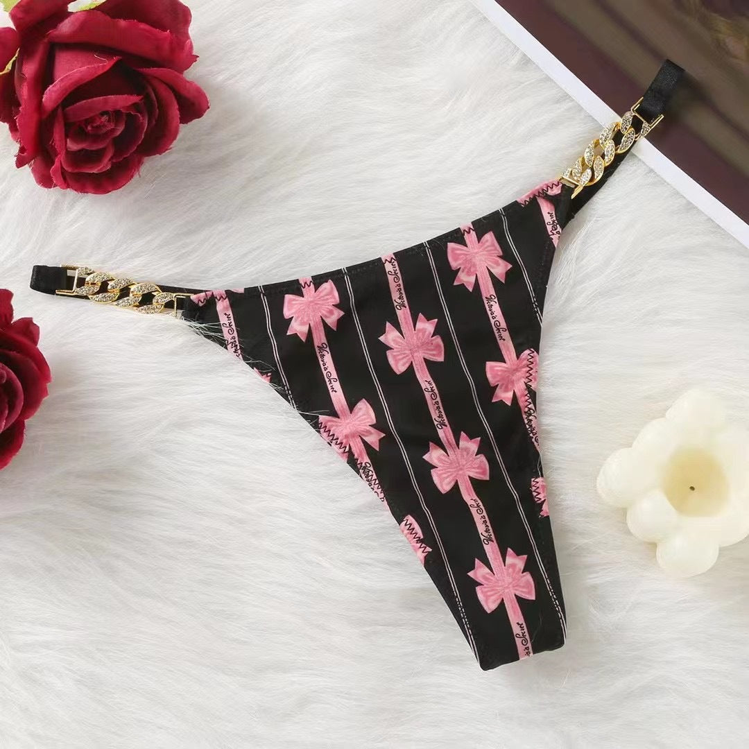 Thongs Panties Hollow Out Attractive Victoria Underwear